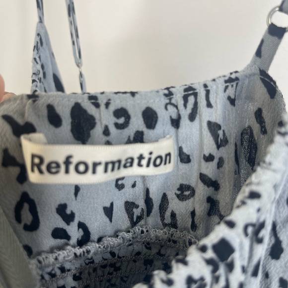 Reformation Genie Midi Dress Size 4 - Picture 4 of 7